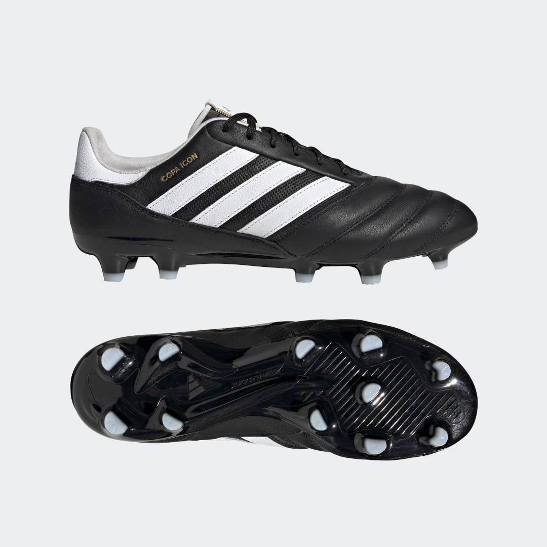 adidas Copa Icon Firm Ground Soccer Cleats Core Black M 6 / W 7 Unisex