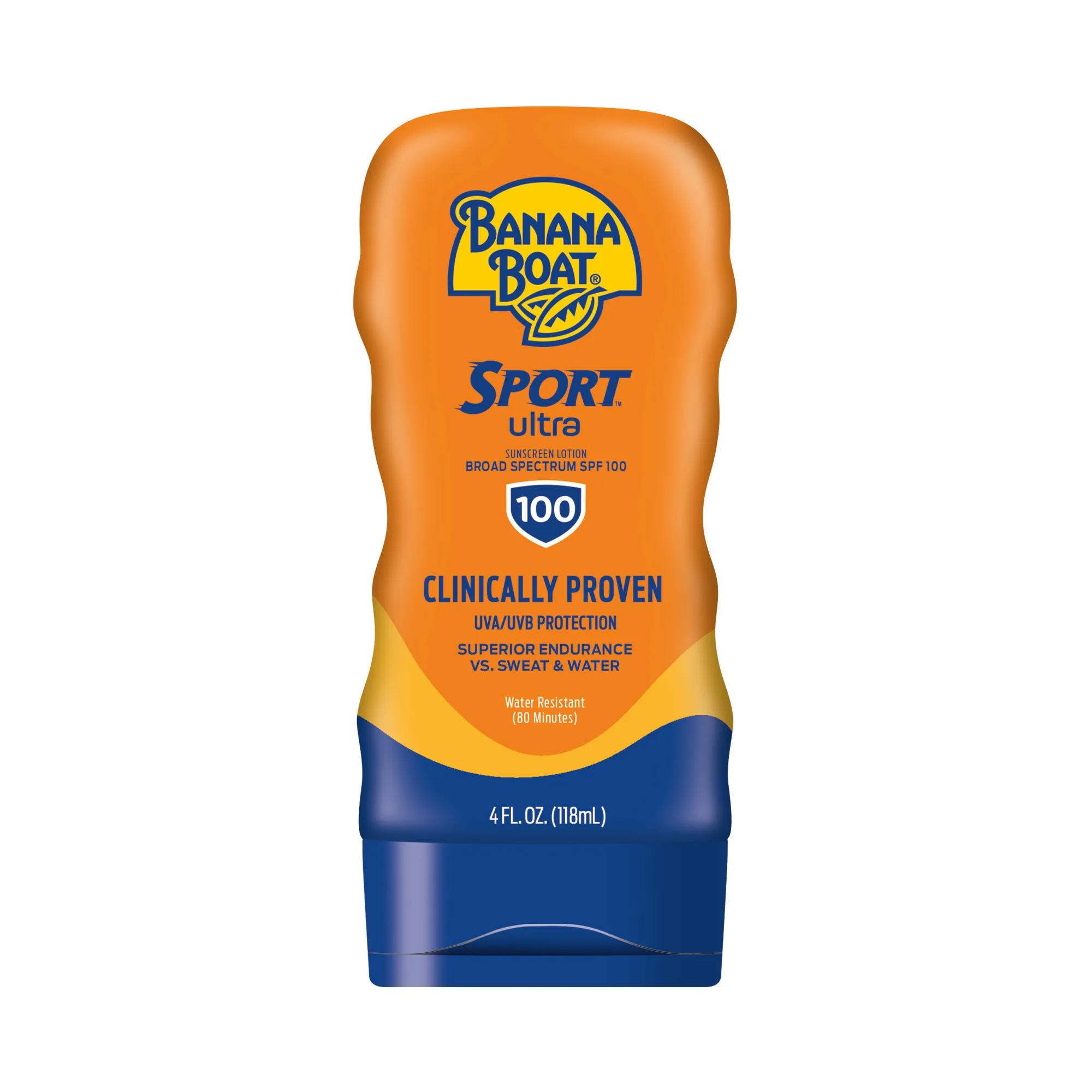 Banana Boat Ultra Sport Sunscreen Lotion, SPF 100 - 4 fl oz