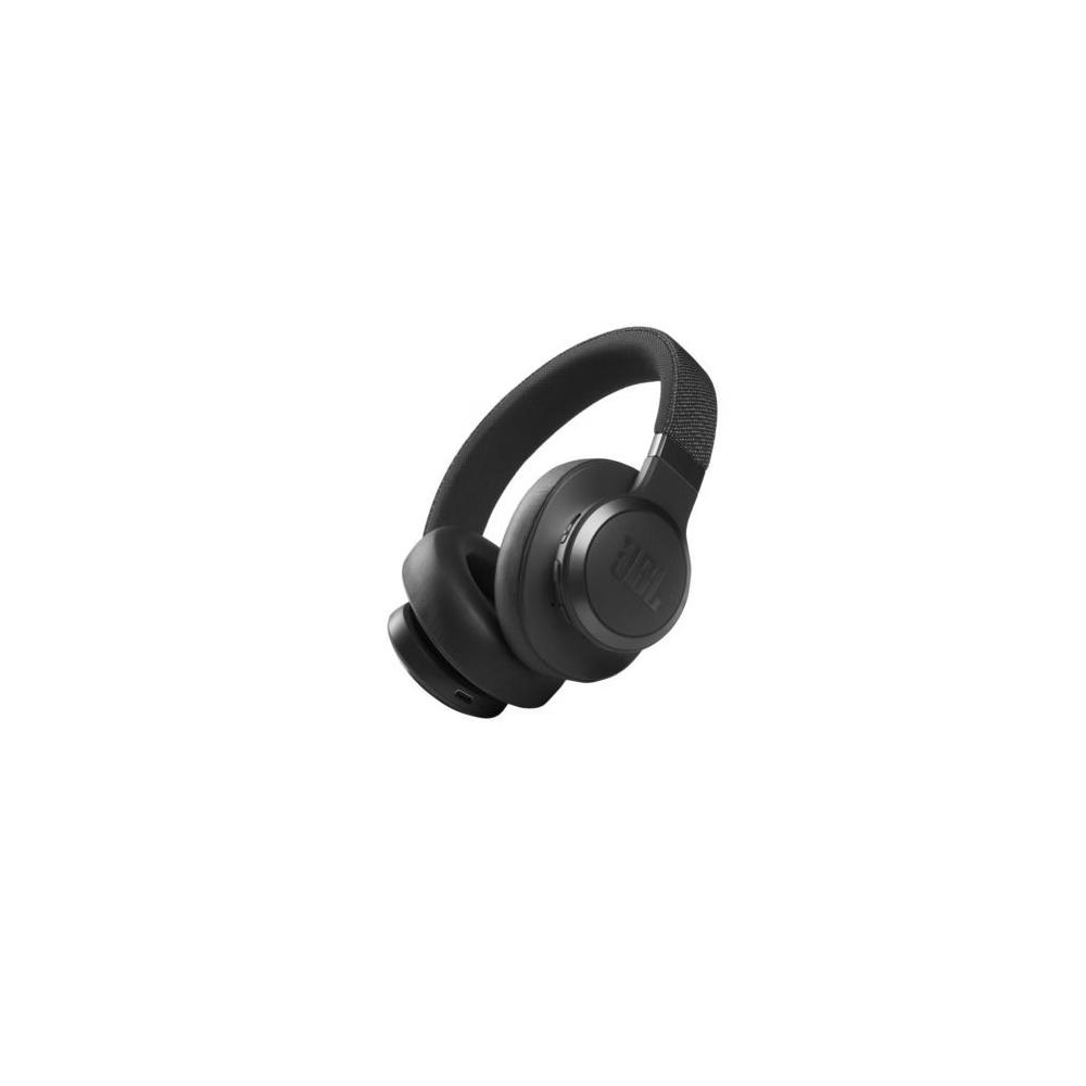 JBL Live 660NC Wireless Bluetooth Over-ear Noise-cancelling Headphones - Black - Manufacturer Refurbished