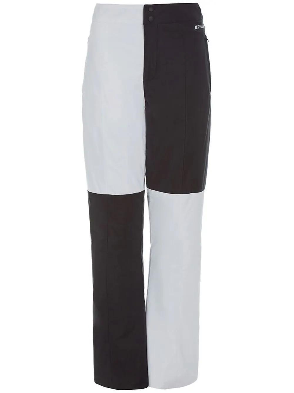 Apparis logo-print two-tone trousers