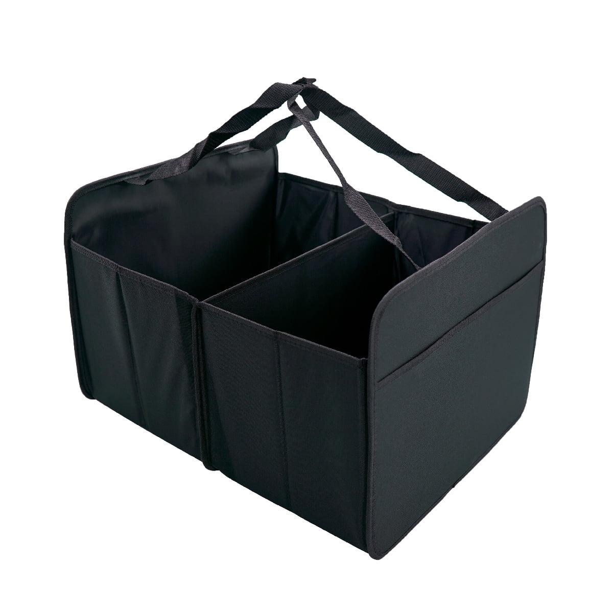 Auto Drive Automotive Black Hard-Sided Collapsible Trunk Organizer 1 Pack