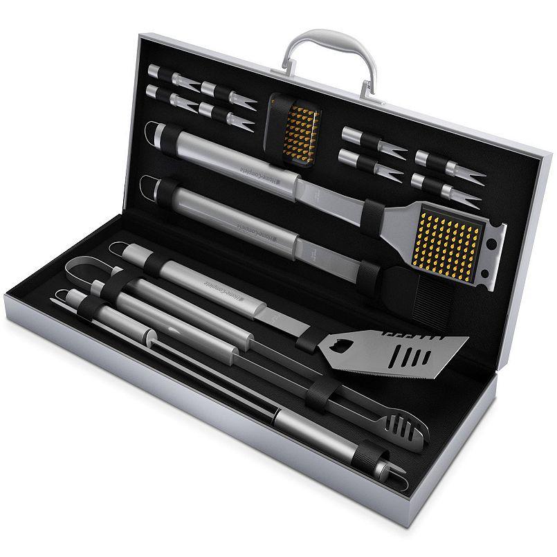 Home Complete 16-pc. BBQ Grill Accessories Set with Aluminum Case