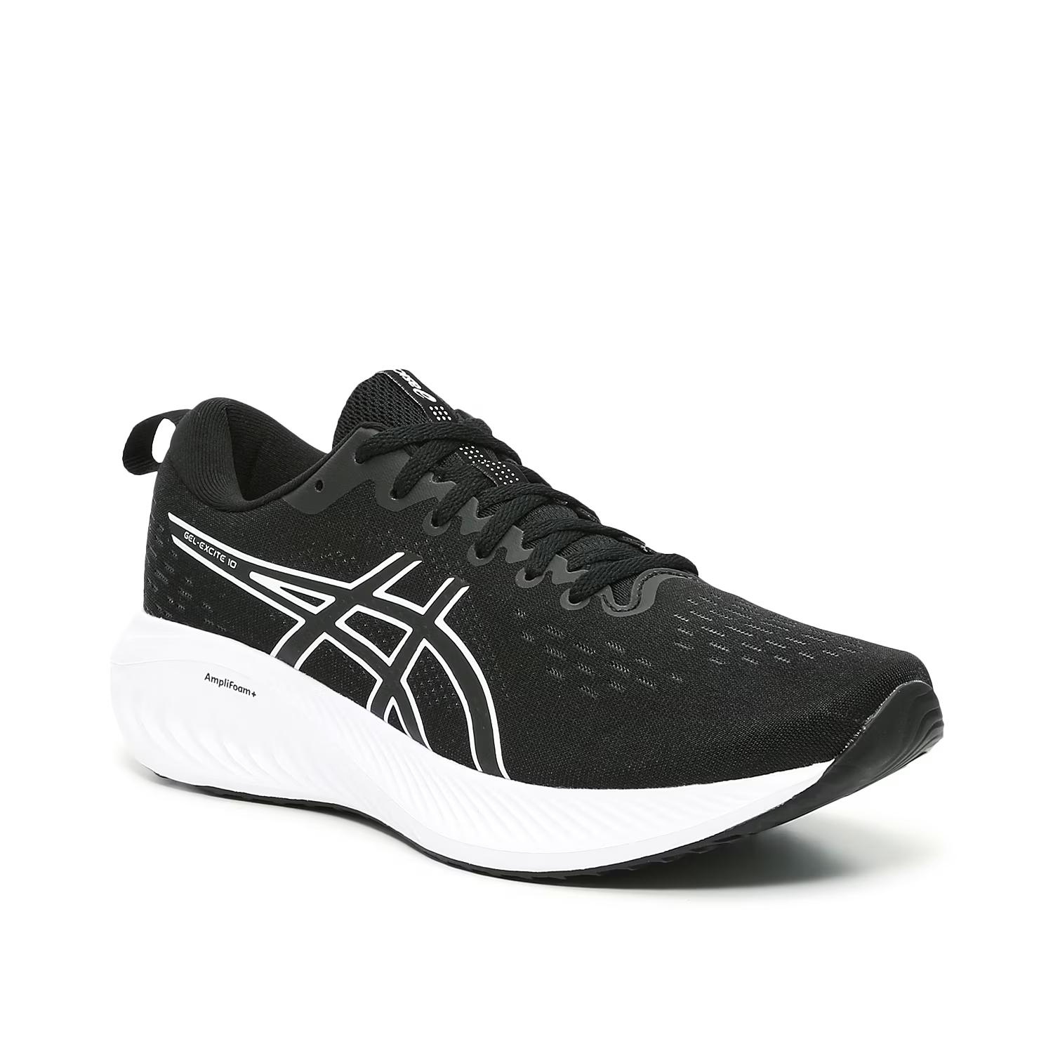 ASICS Wide Width GELExcite 10 Running Shoe | Men's | Black/White | Size 9 | Sneakers