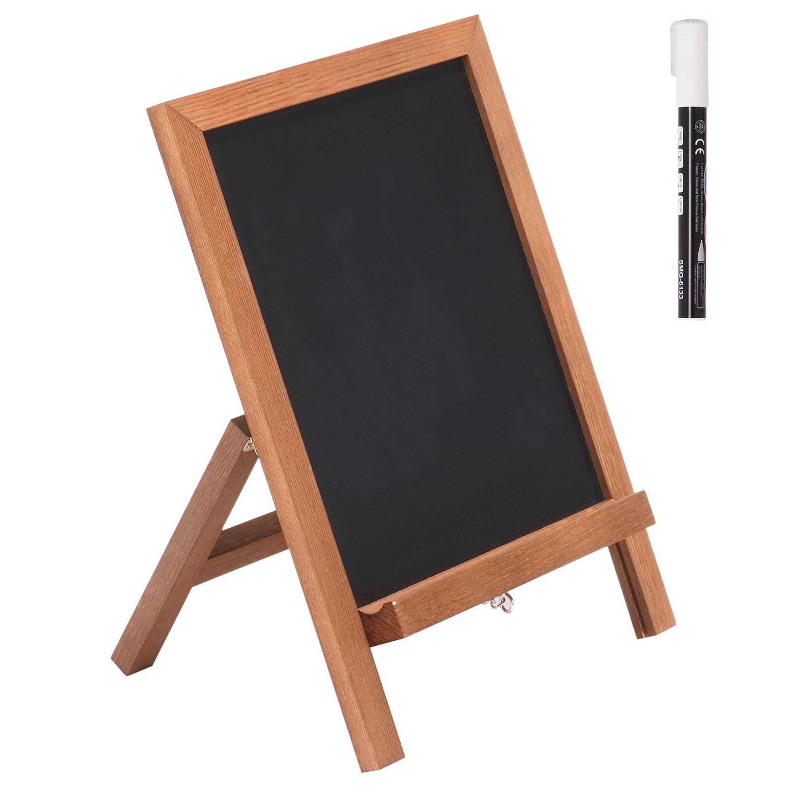 KFFKFF Magnetic Menu Display Easel Chalkboard