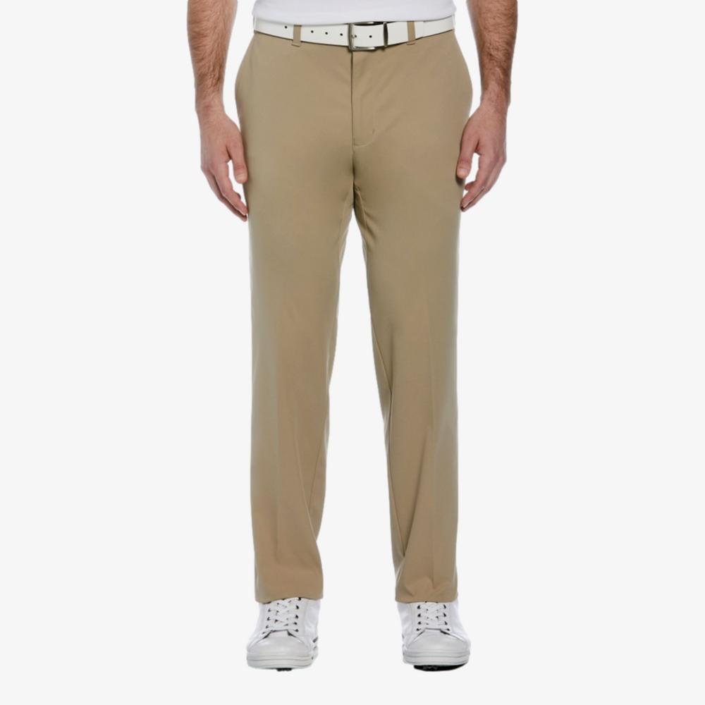 Solid Golf Pants with Active Waistband