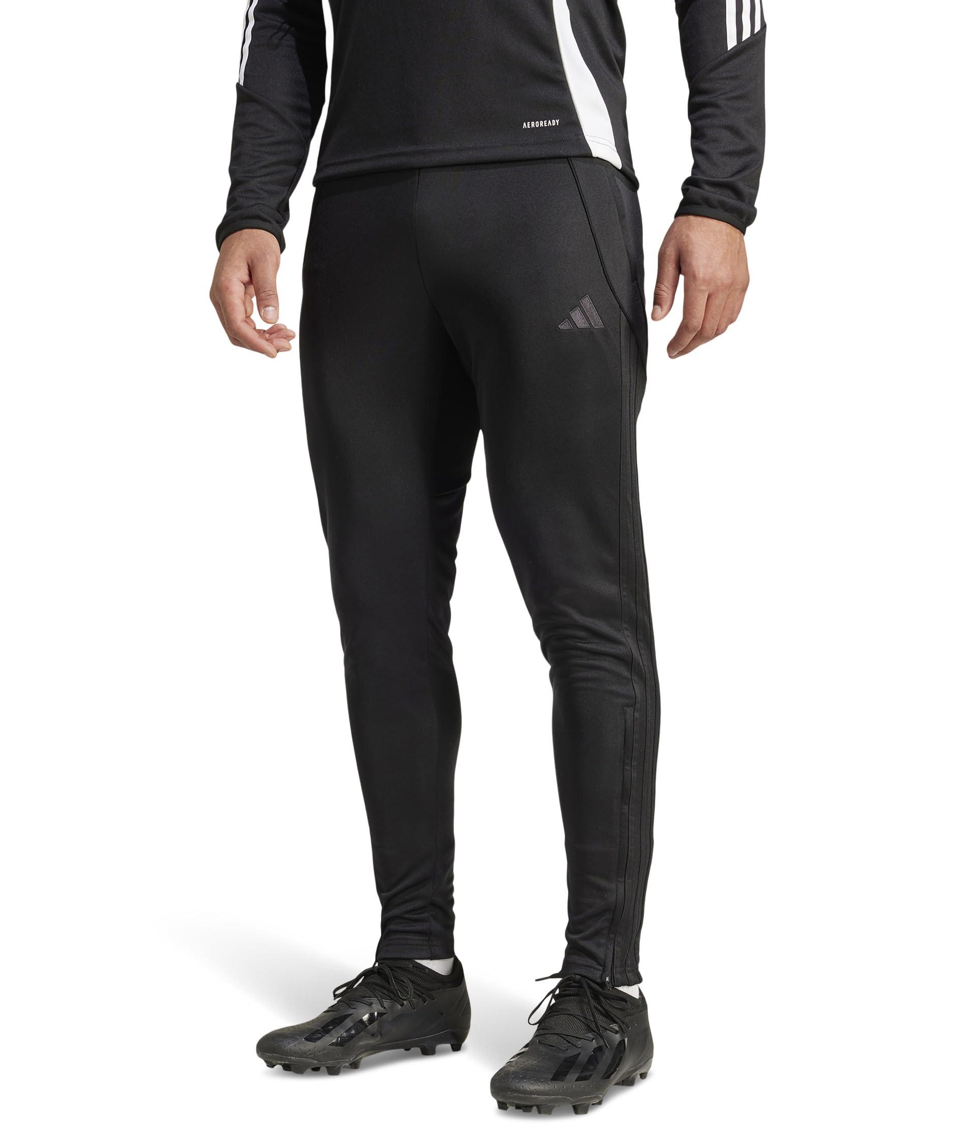 adidas Tiro 24 Training Pants (Black/Black) Men's Clothing