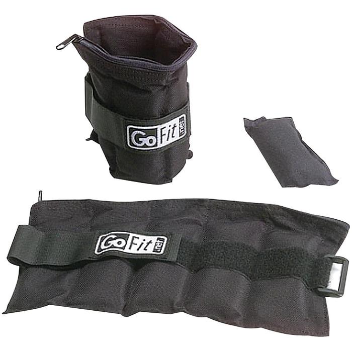 Go fit GF-10W Ankle Weights, Black